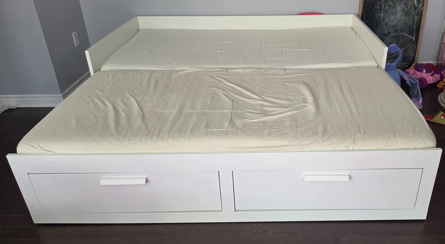 IKEA BRIMNES Daybed Frame with 2 Drawer - photo 4