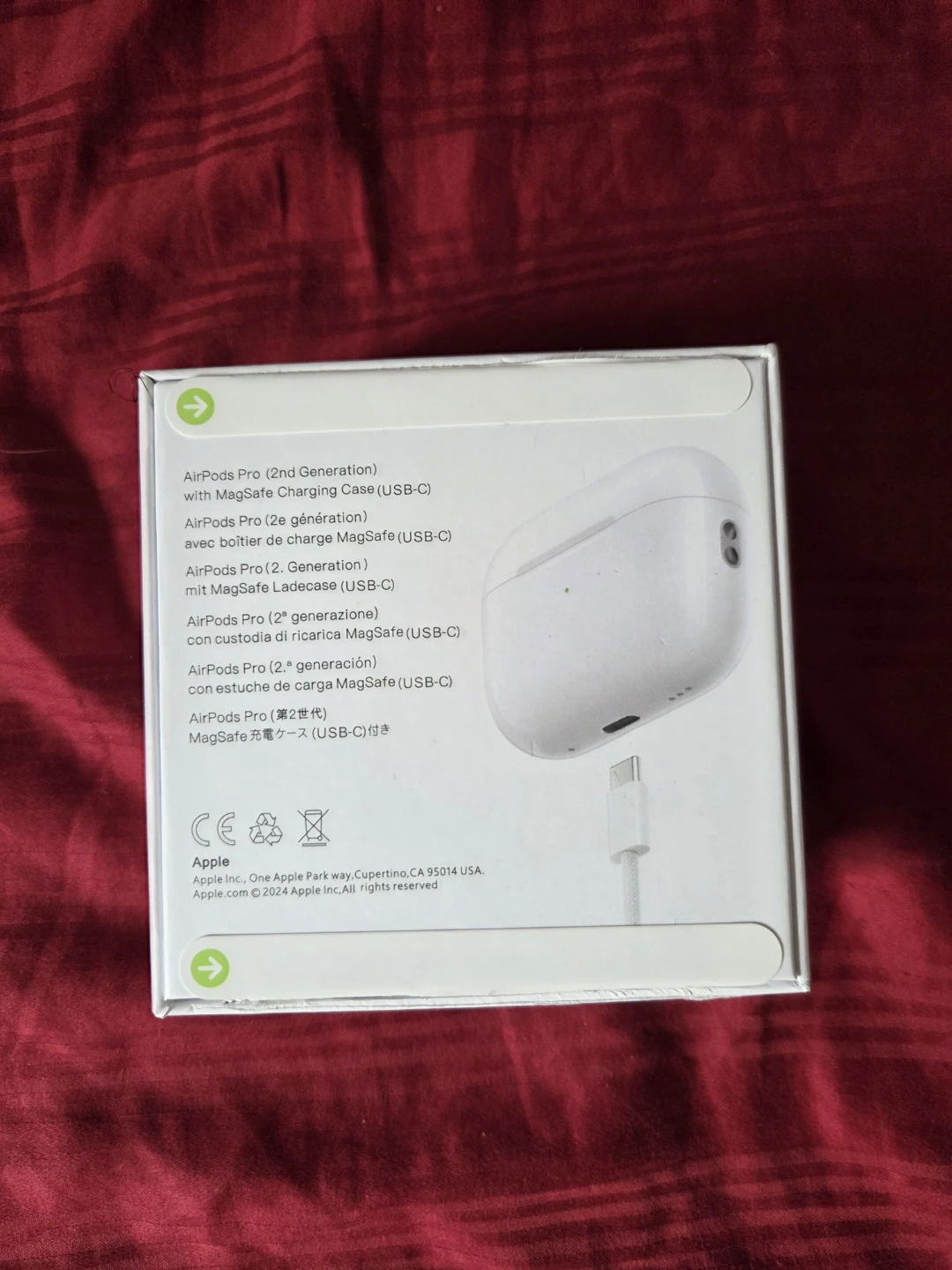 Apple AirPods Pro (2nd Gen) with MagSafe Charging Case - photo 2