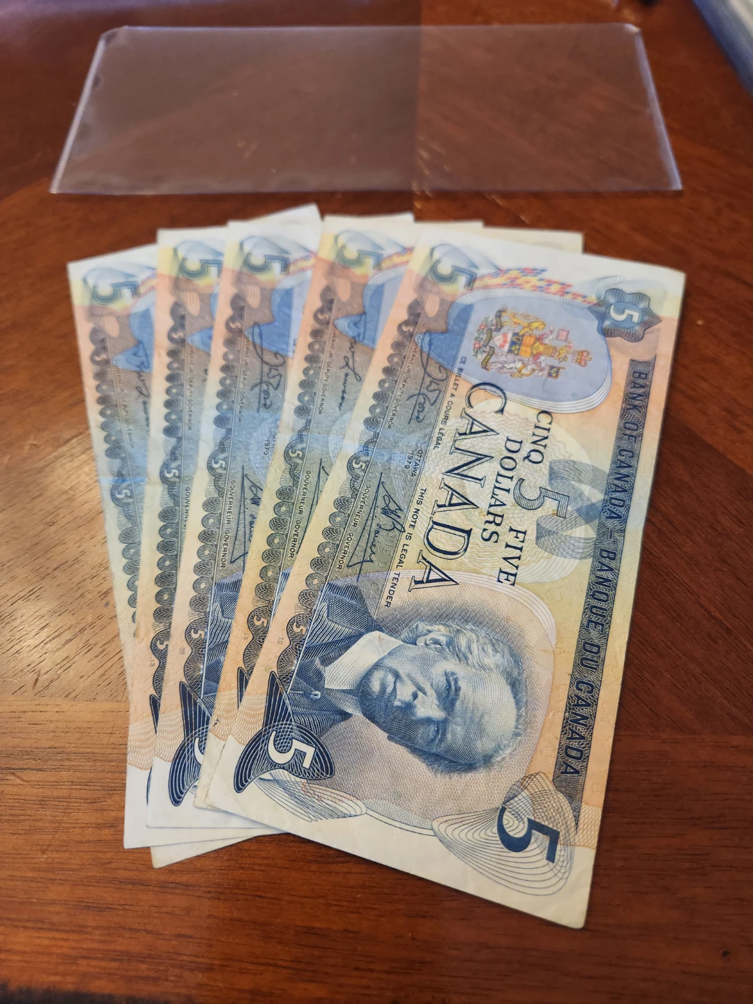 Canada Five Dollar Bills $ -Each Banknote - photo 3