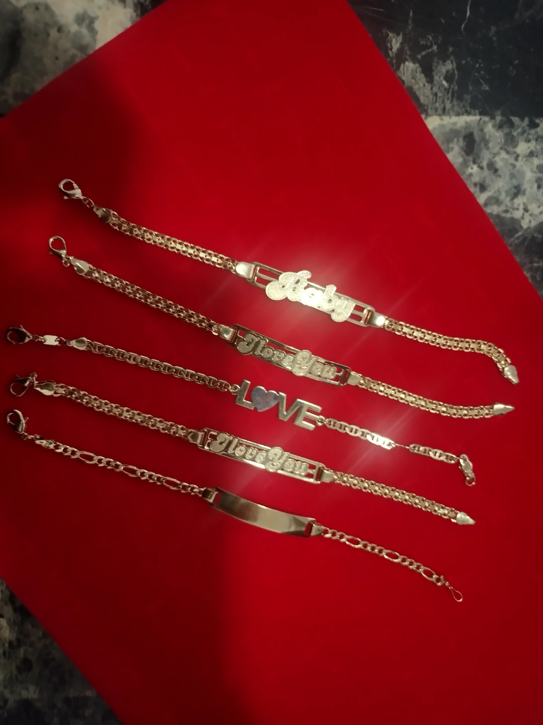 Lot of 5 Goldfilled Plated  Bracelets - photo 2
