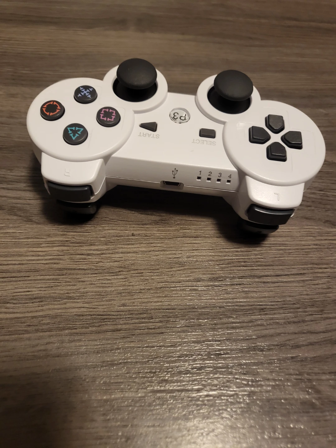White PS3 Controller