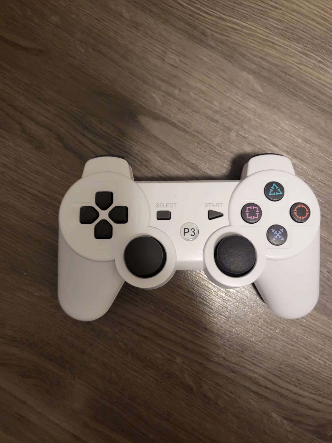White PS3 Controller - photo 2