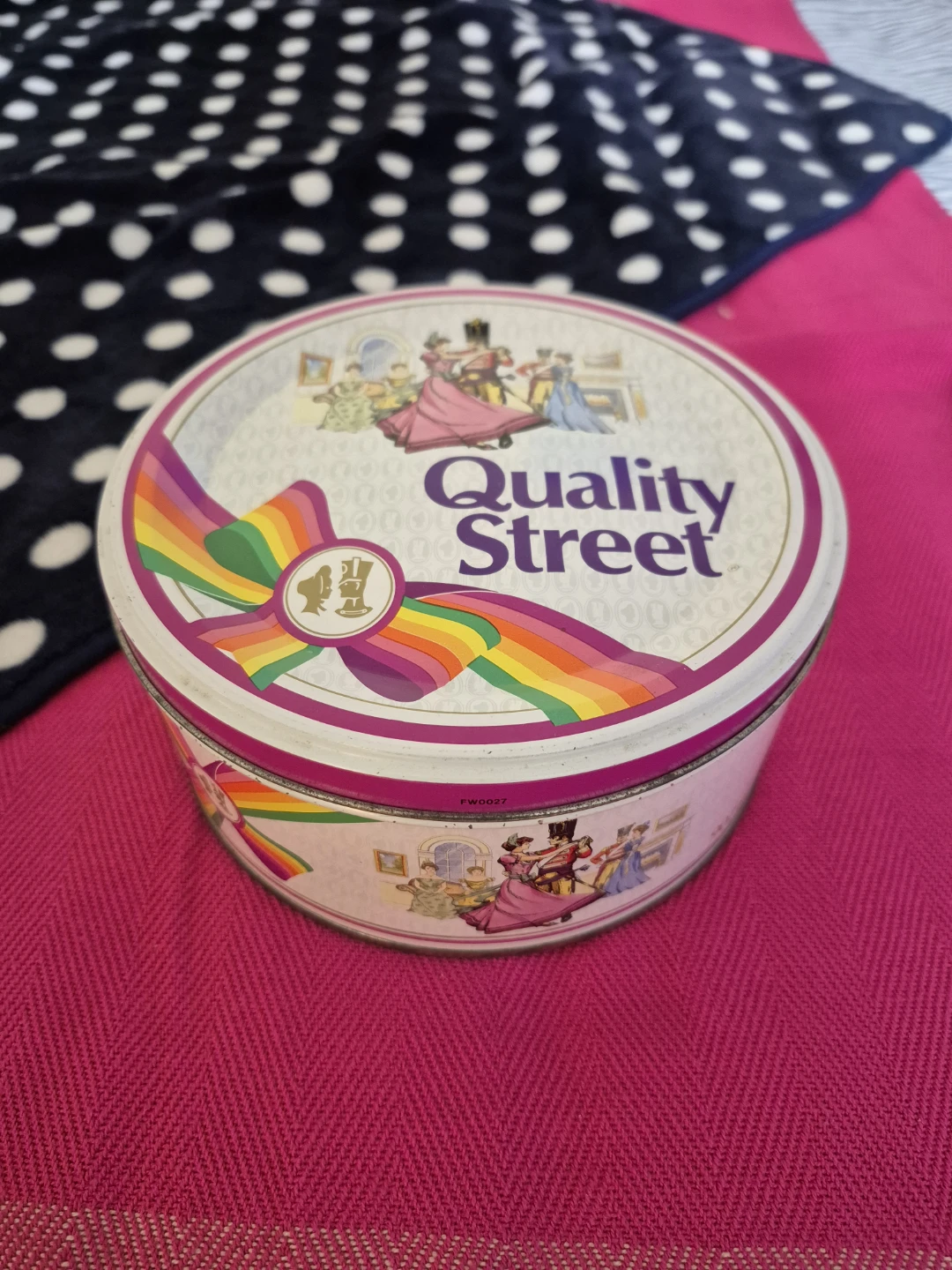 Vintage Quality Street Chocolate tin