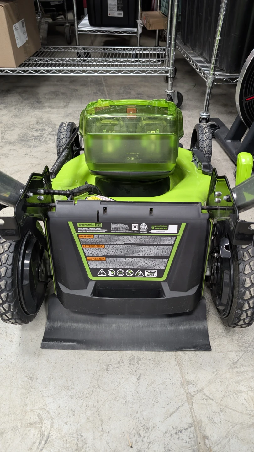 Greenworks Pro 21" Self-Propelled Electric Lawn Mower - photo 3