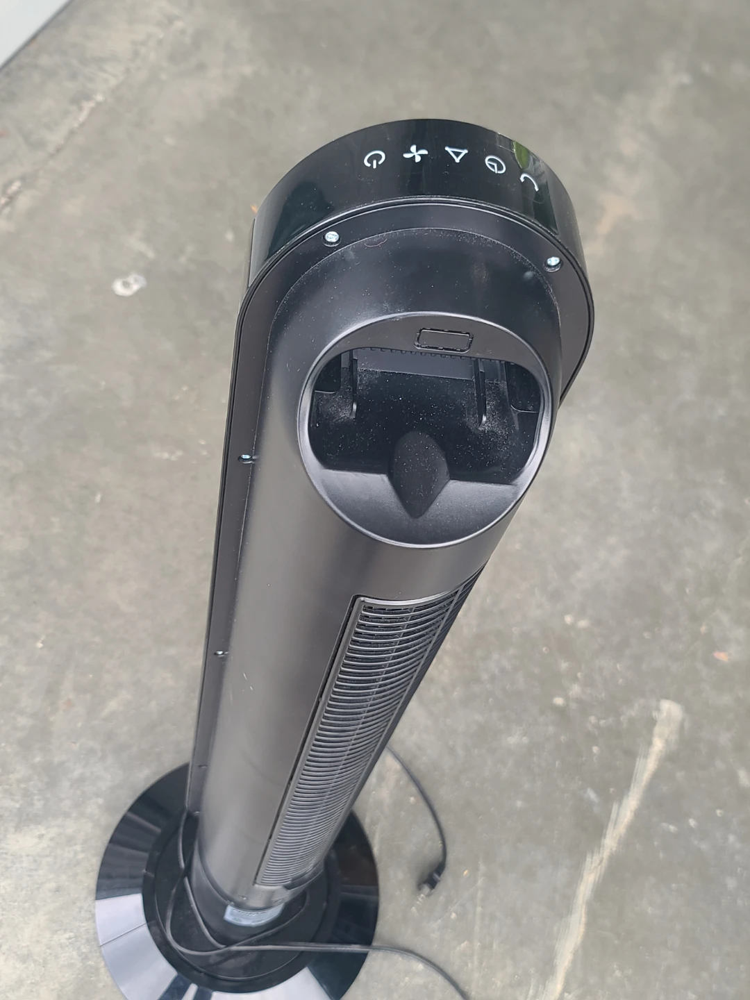 NOMA Black Tower Fan - photo 3