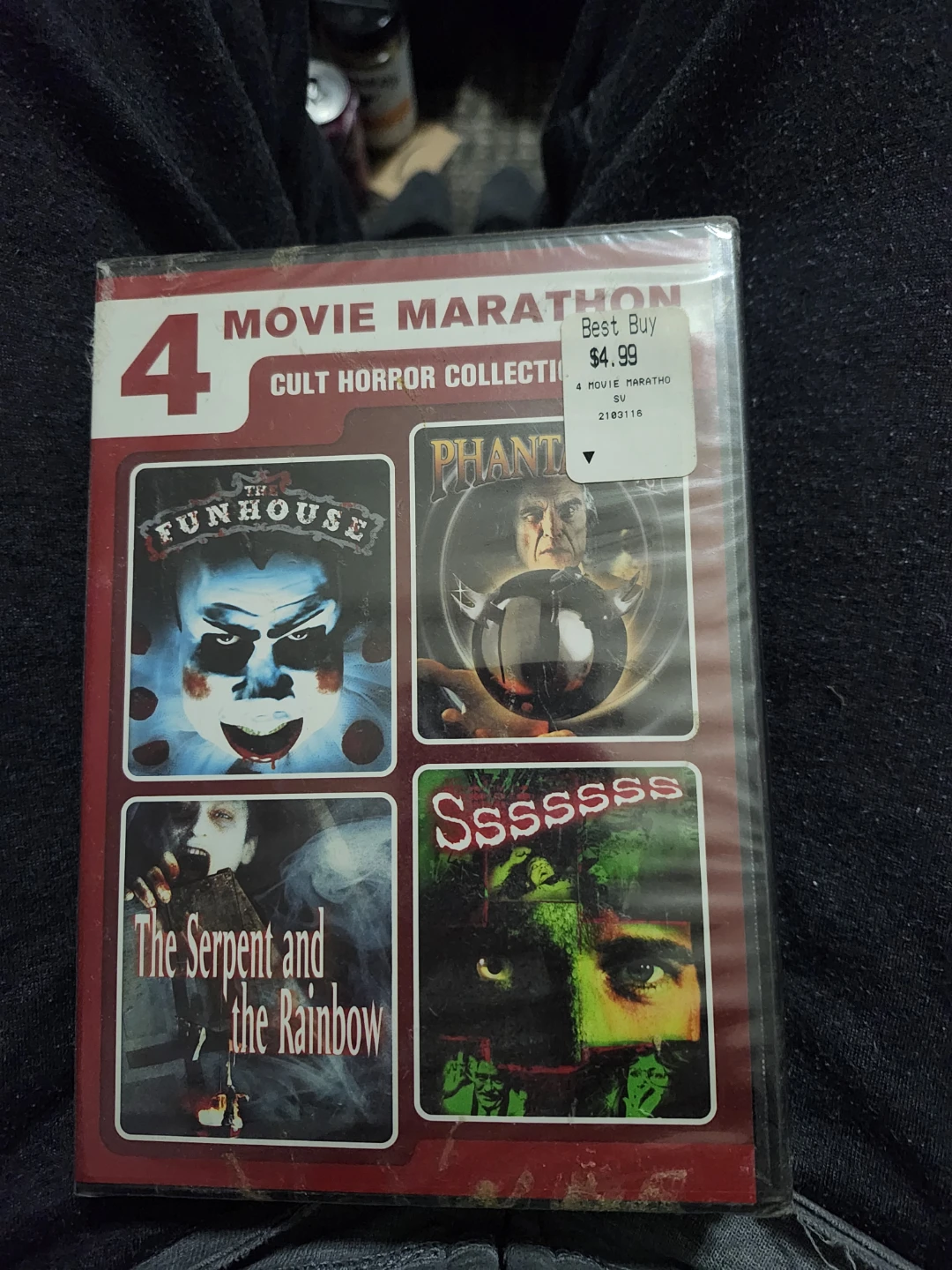 4 Movie Marathon Cult Horror Collection DVD