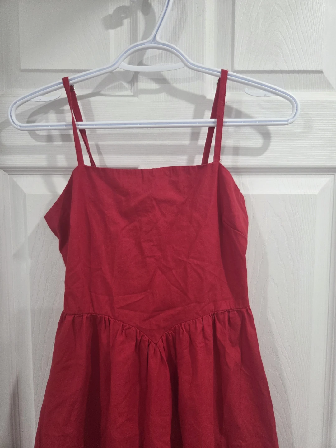 Japra Red Cotton Dress - XS/TP - photo 2