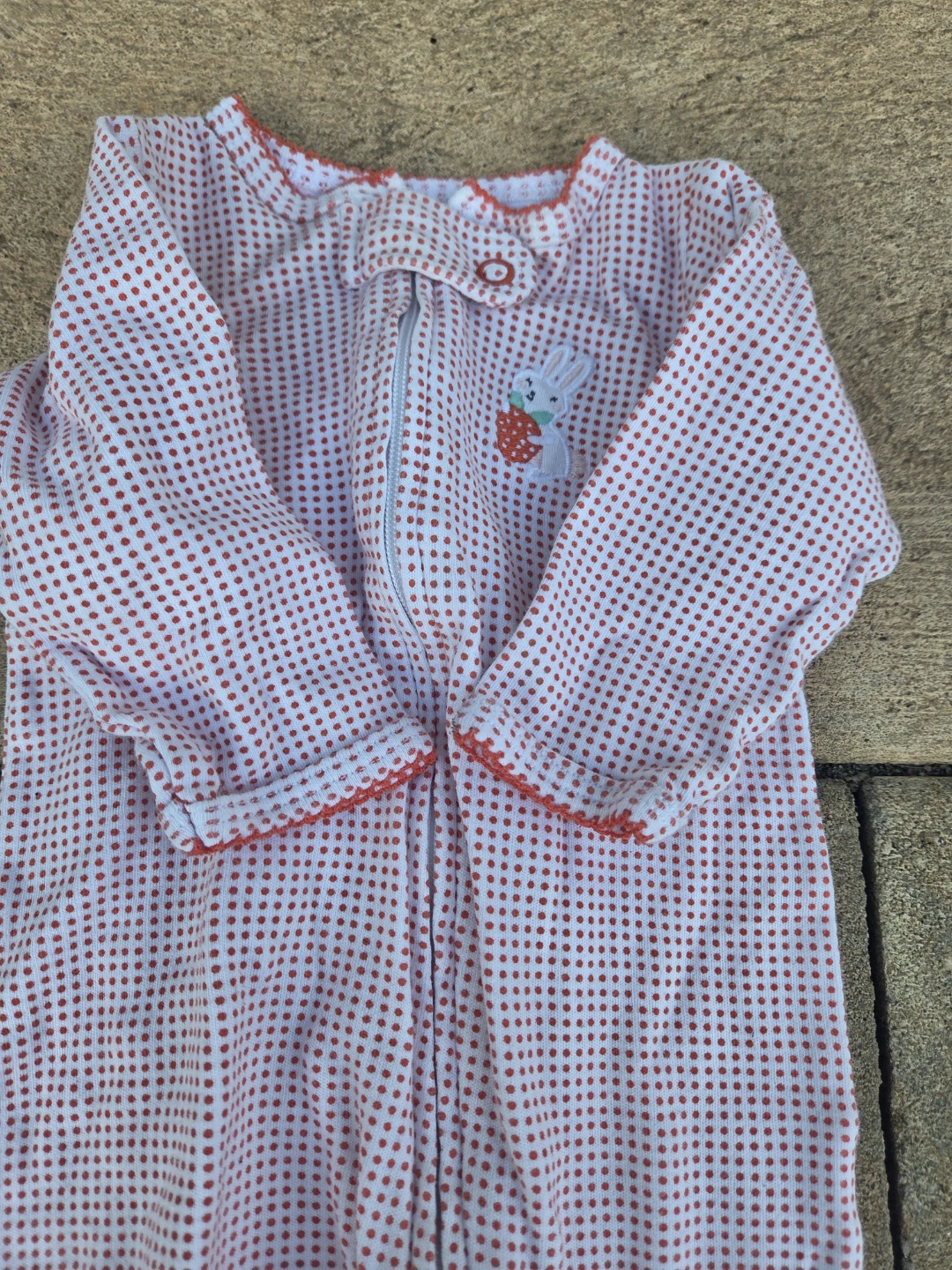 Carter's Baby Girl's Strawberry Footie Pajamas - photo 2