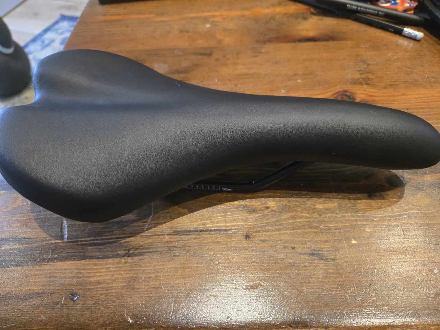 Black Bicycle Saddle