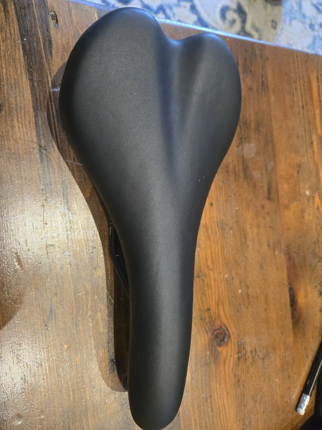 Black Bicycle Saddle - photo 2
