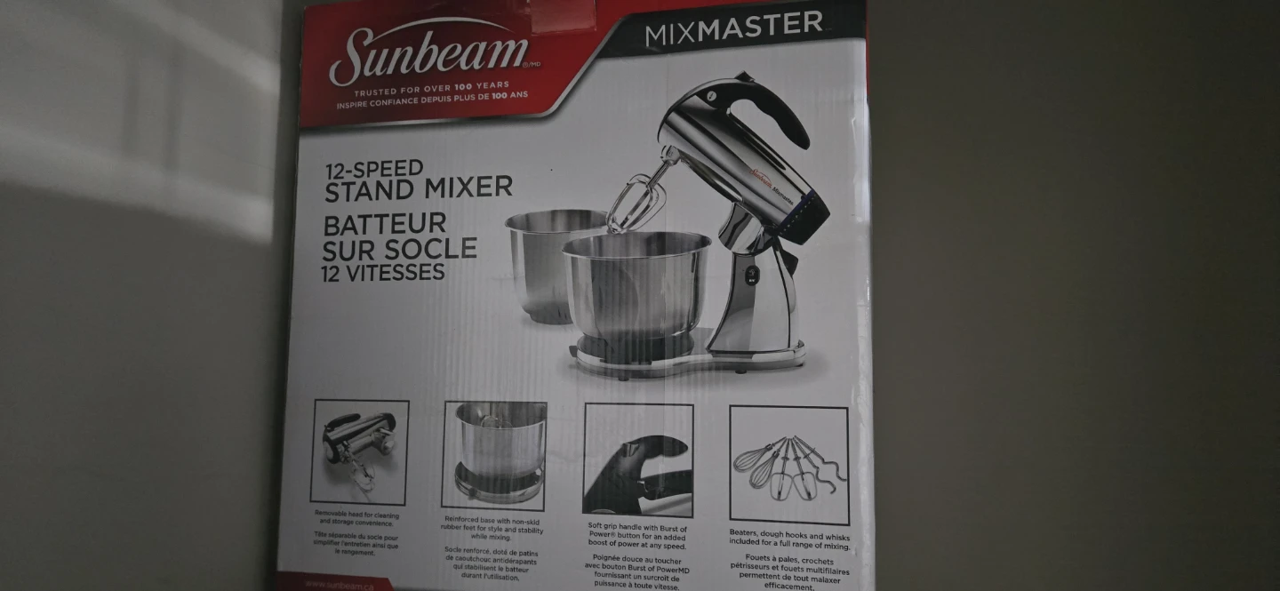 Sunbeam Mixmaster 12-Speed Stand Mixer