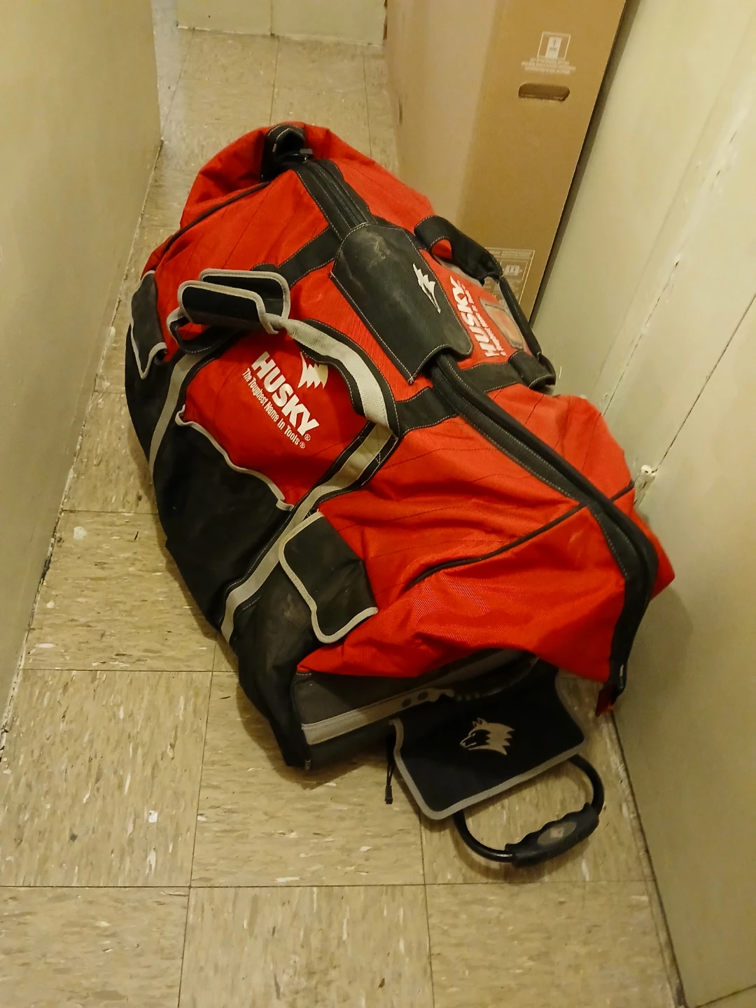 Husky Red and Black Rolling Duffel Bag - photo 2