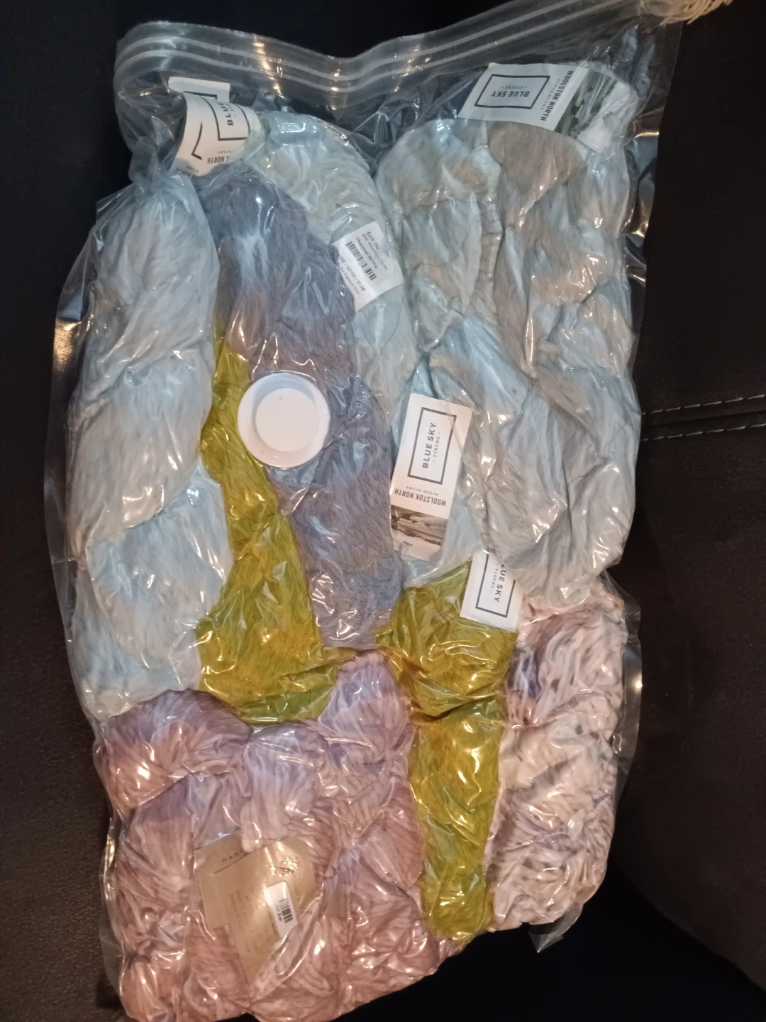 Blue Sky Wool Skeins