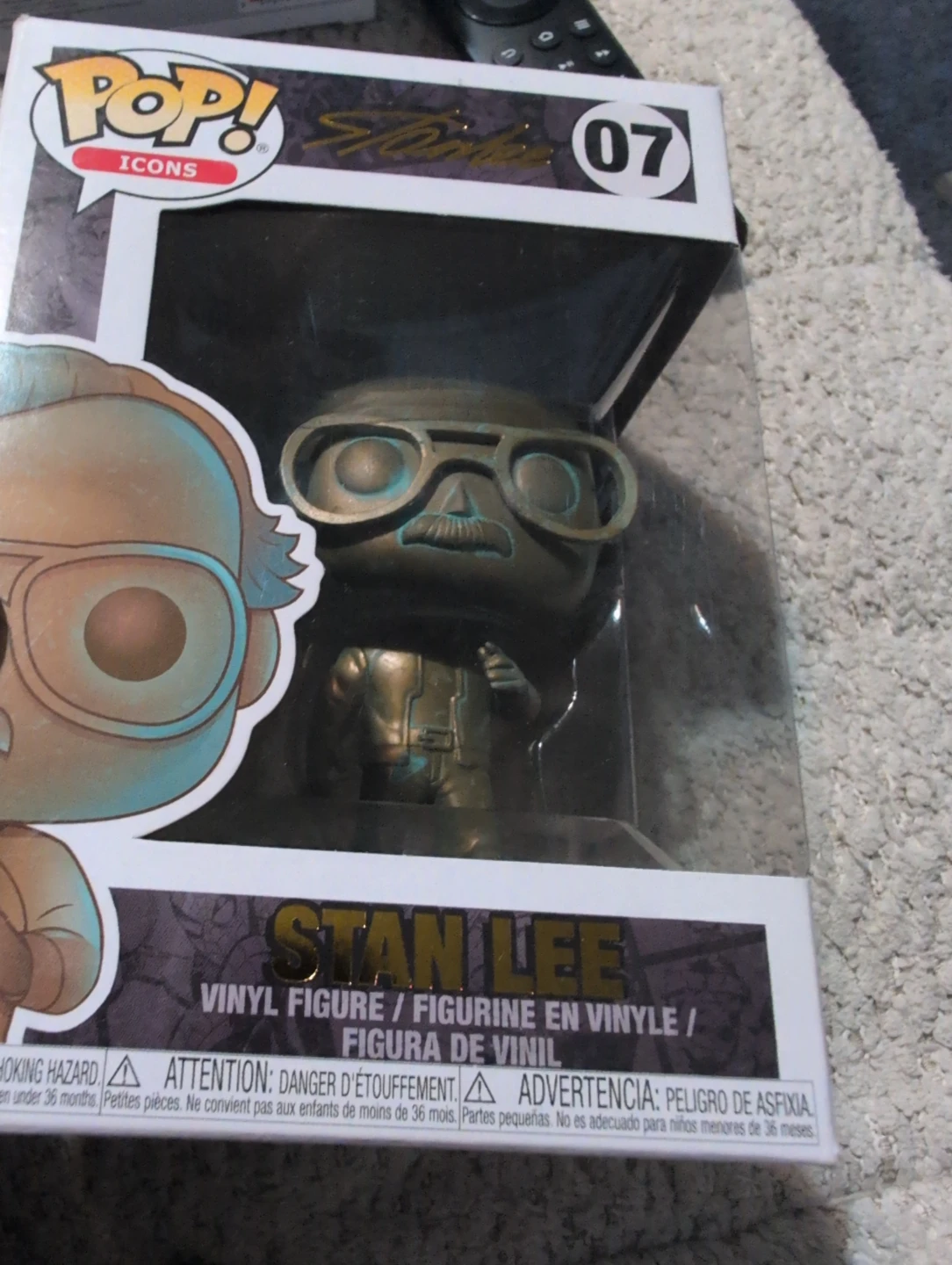 Funko Pop! Icons Stan Lee Vinyl Figure #07