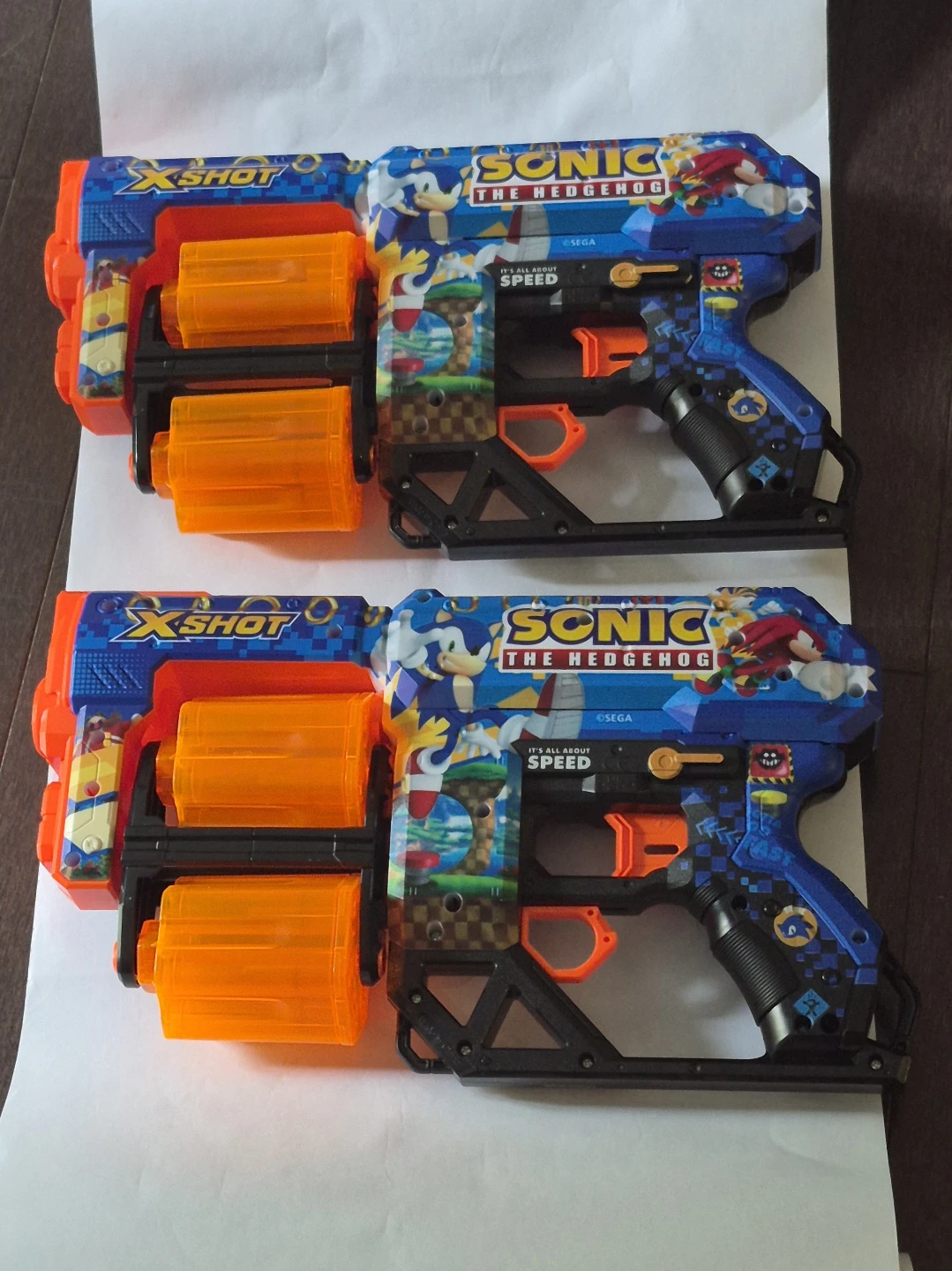 X-Shot Sonic The Hedgehog Dart Blaster