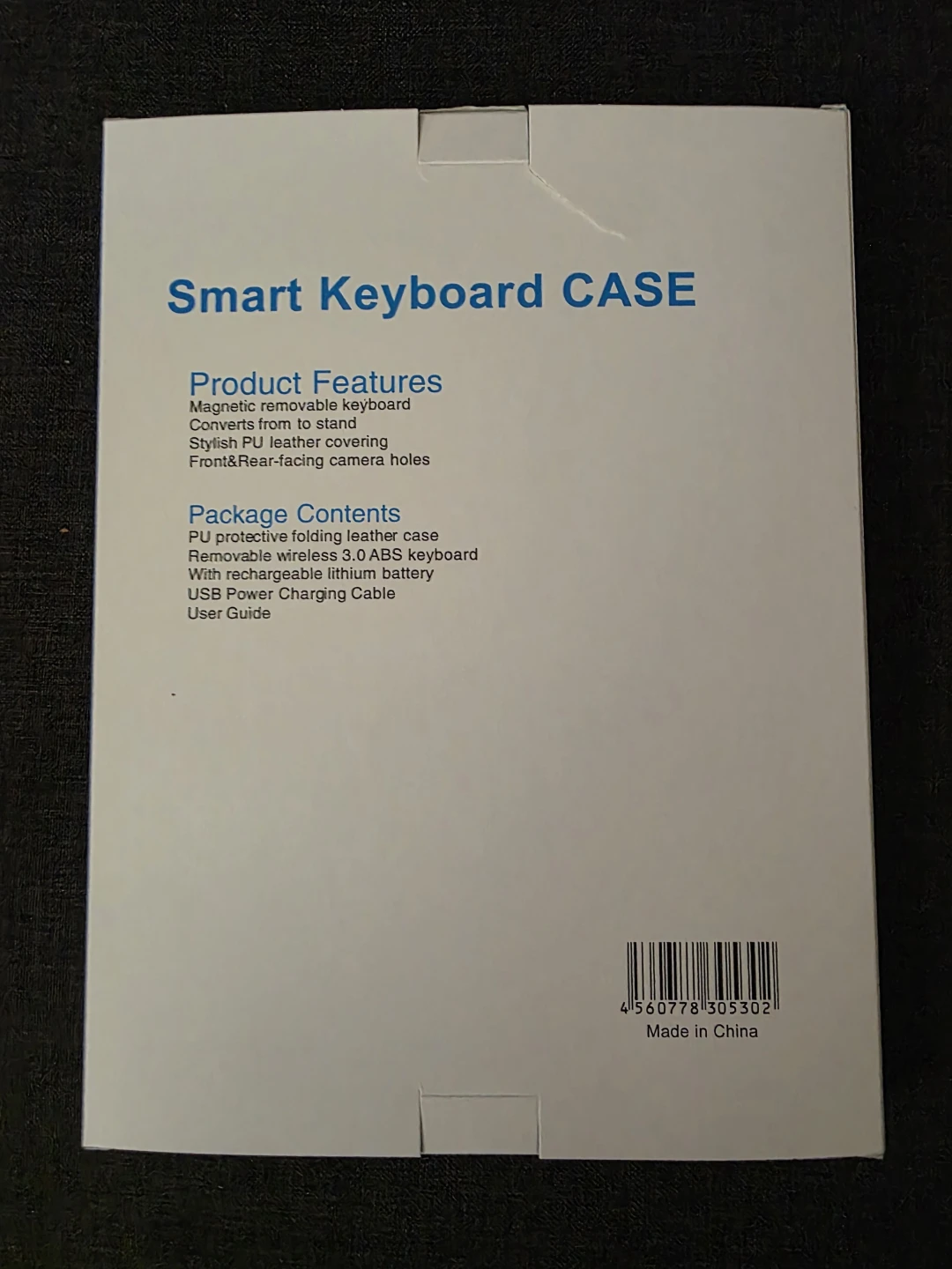 Smart Keyboard Case for Samsung A9+