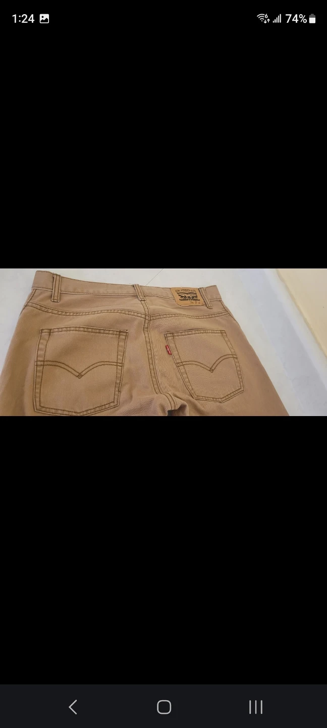 Levi's 511 Slim Fit Jeans Tan Size 29x29