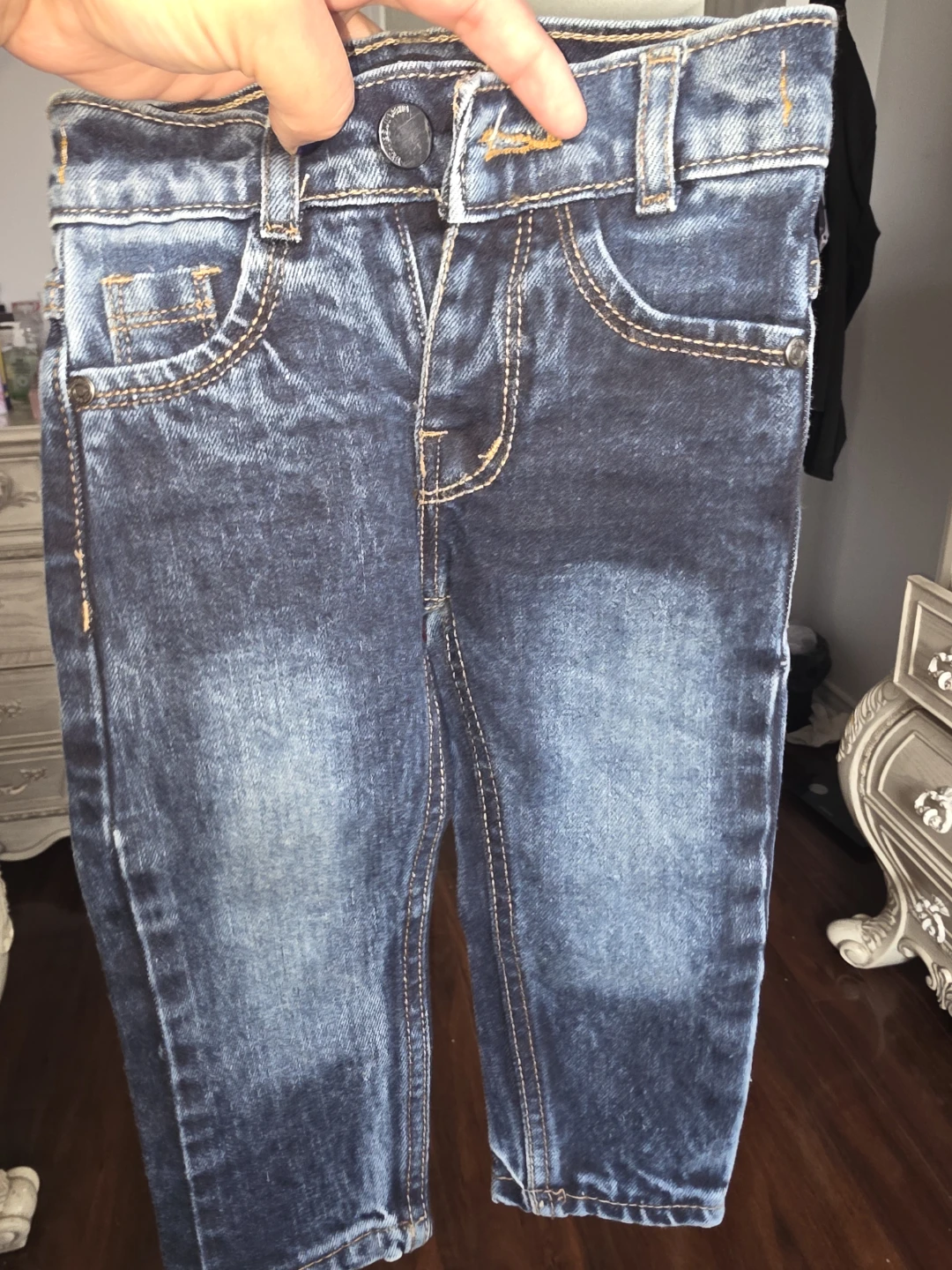 Little Junior Boys Button-Up Shirt and Jeans Set - Size 16 - photo 4