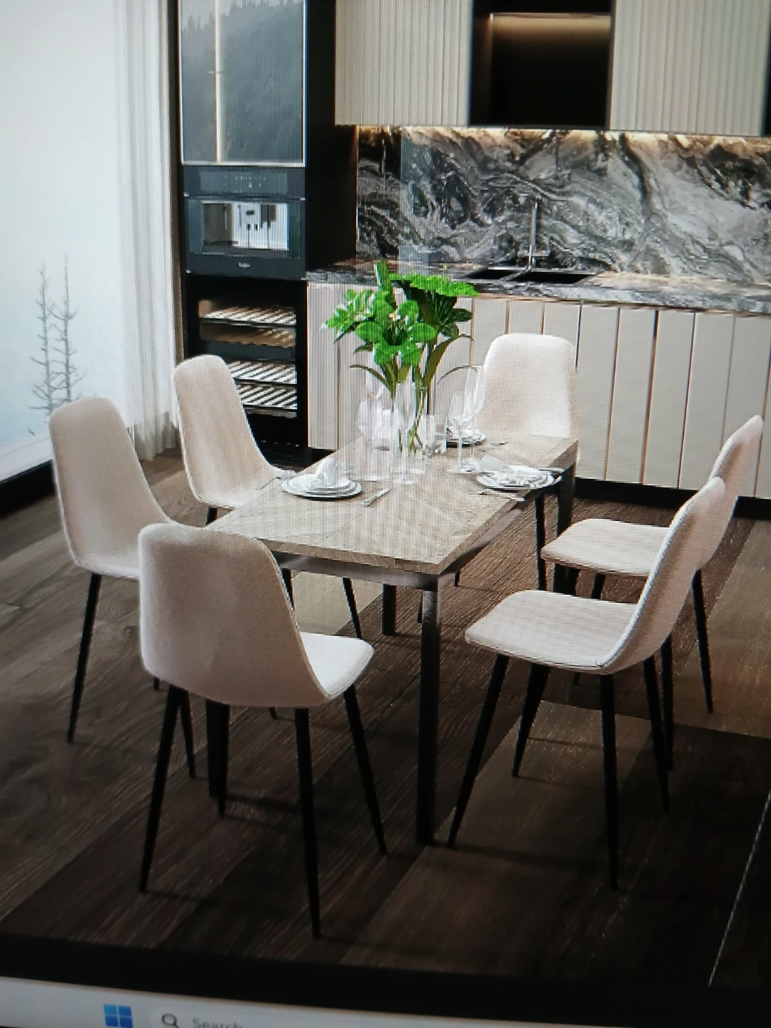 Set of 6 Dining Chairs - photo 3