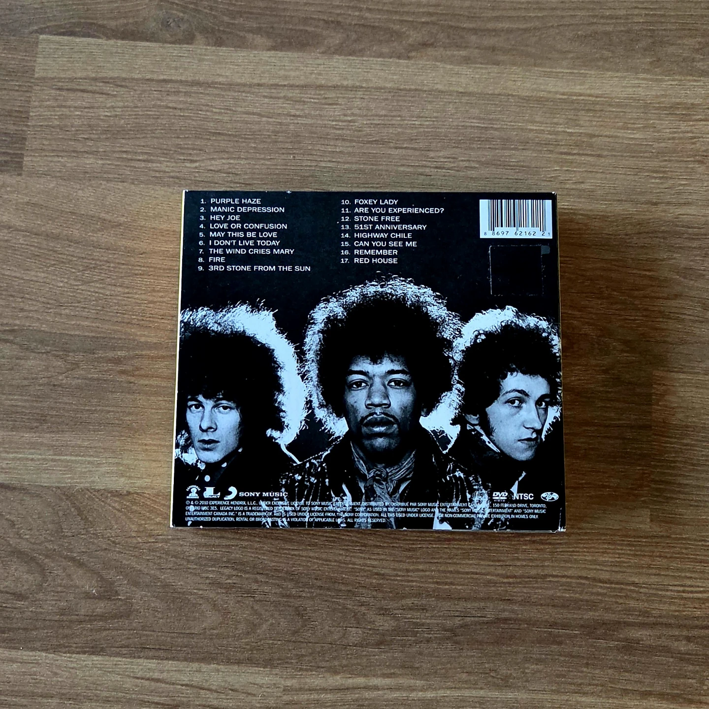 CD: The Jimi Hendrix Experience - Are You Experienced - photo 2