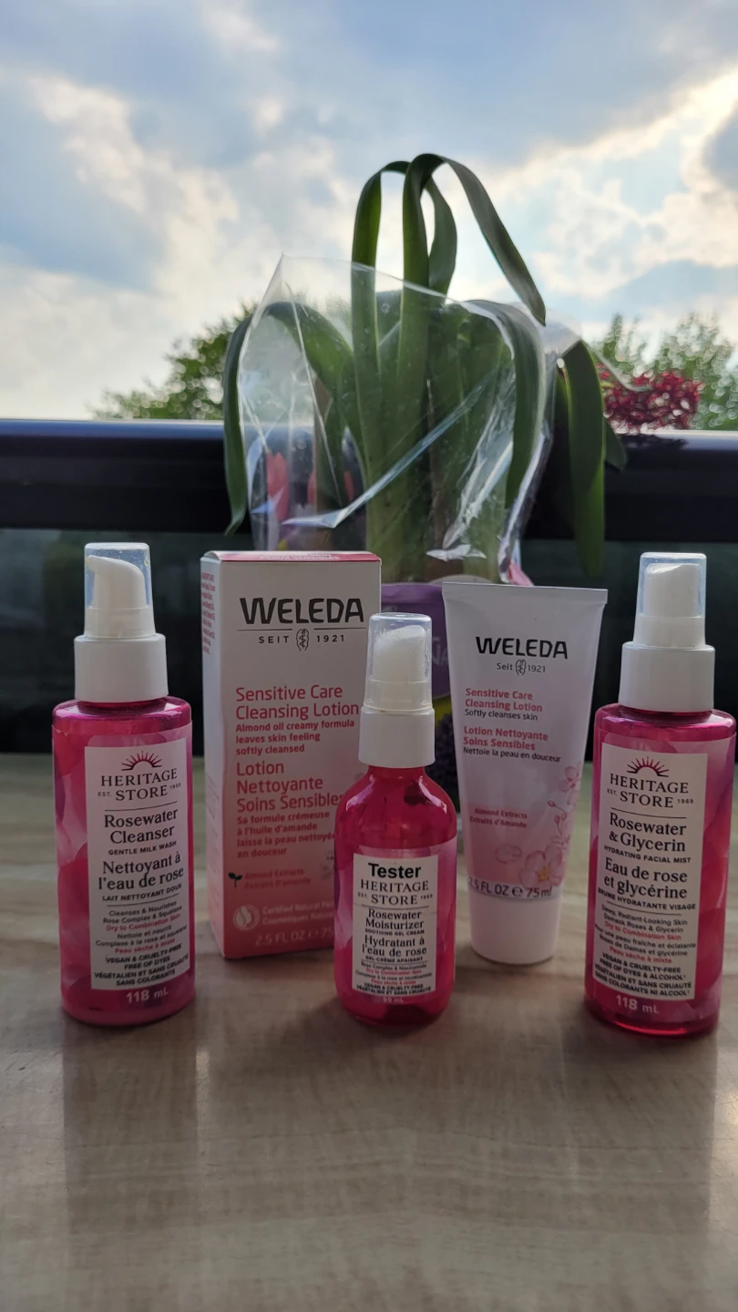 Rosewater Cleanser, Lotion & Mist Set - photo 2