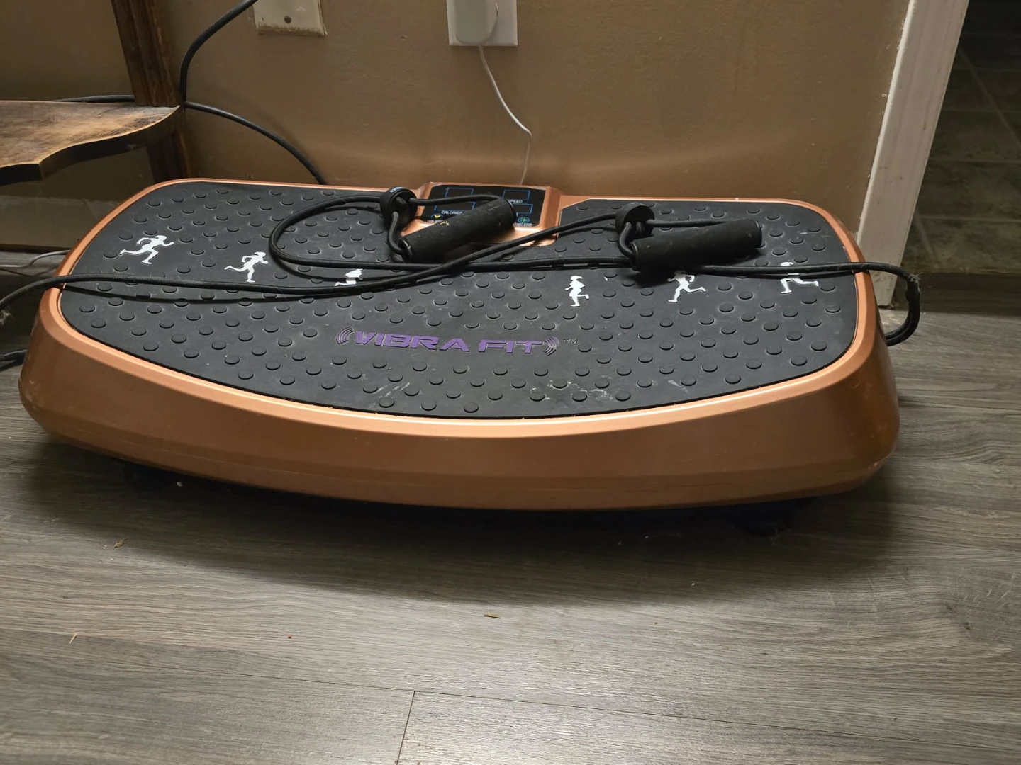 Vibra Fit Vibration Plate Machine with Resistance Bands