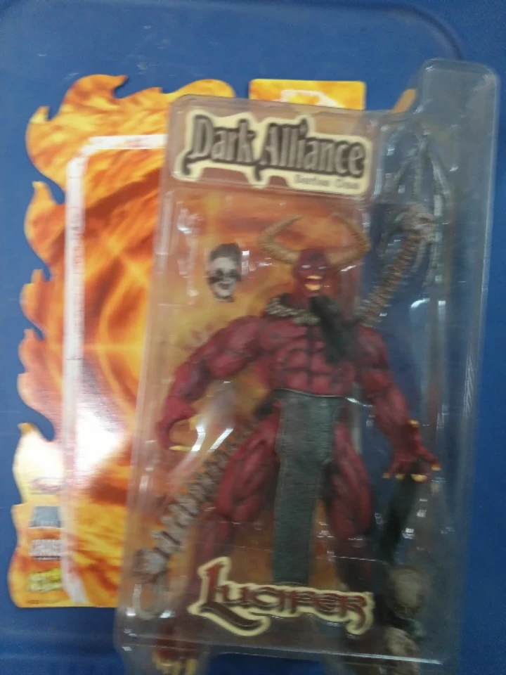 Dark Alliance Series One Lucifer Action Figure - photo 3