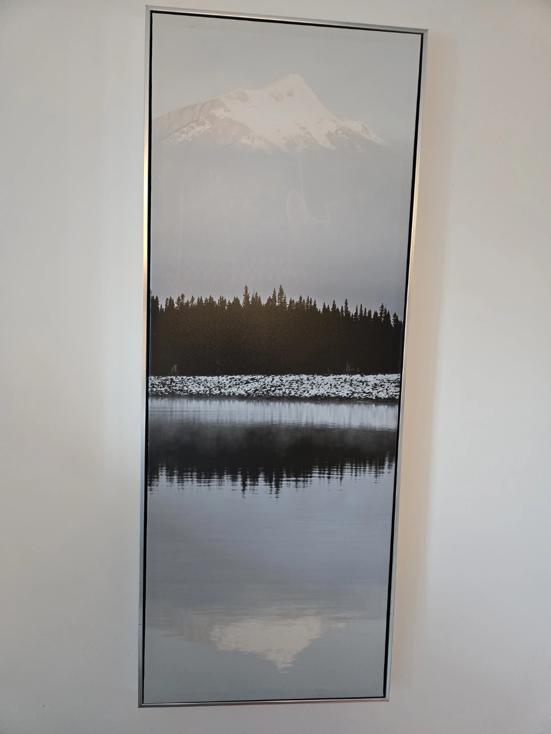 Framed Mountain Landscape Wall Art