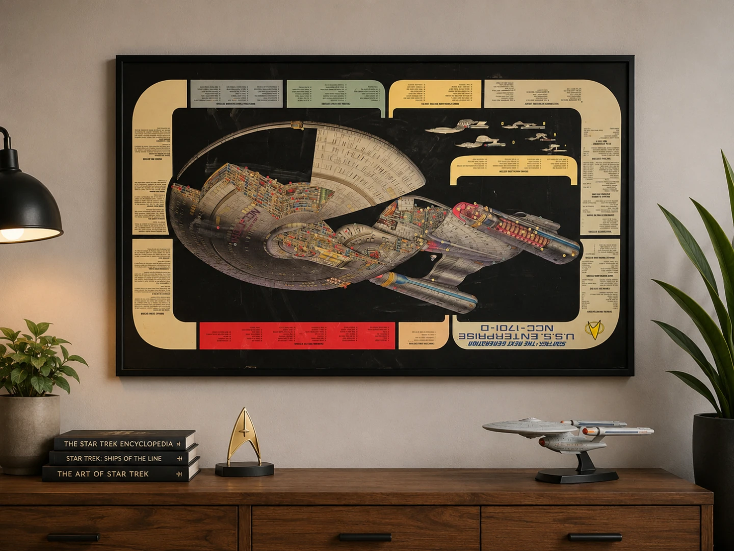Star Trek The Next Generation U.S.S. Enterprise NCC-1701-D