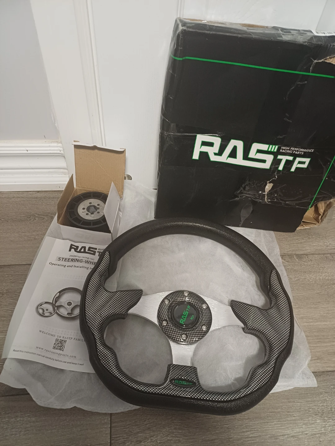 RASTP Steering Wheel with Hub Adapter - photo 4