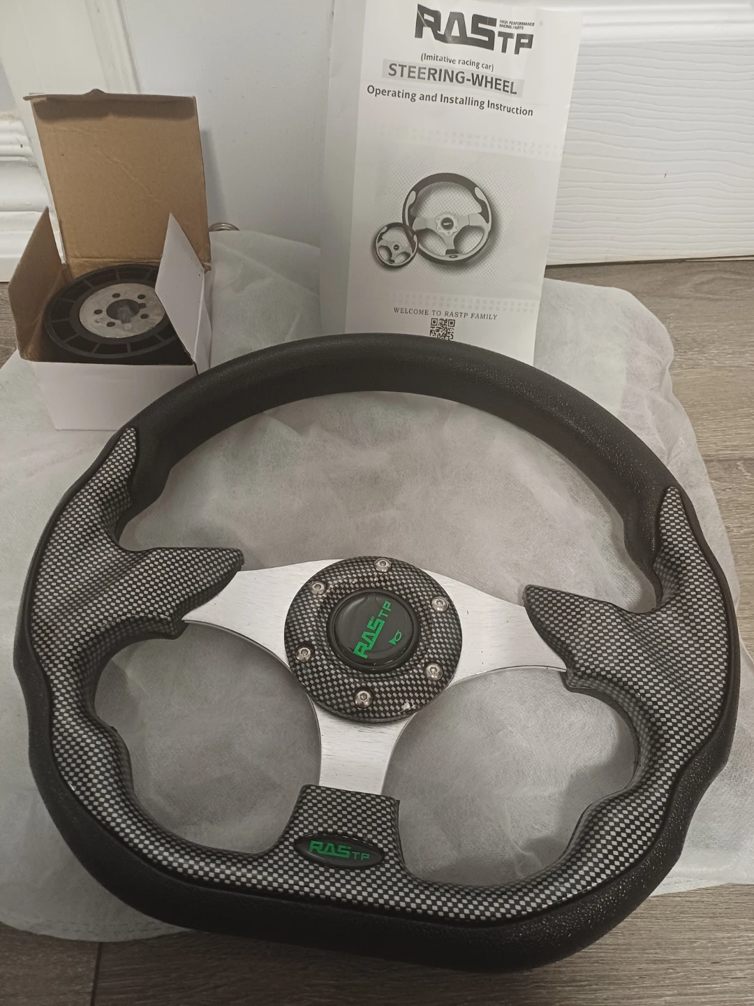 RASTP Steering Wheel with Hub Adapter - photo 5