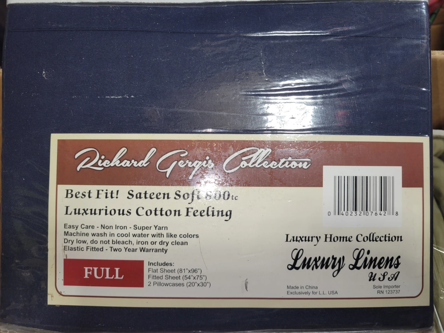 Luxury Linens 800 Thread Count Full Sheet Set - photo 3