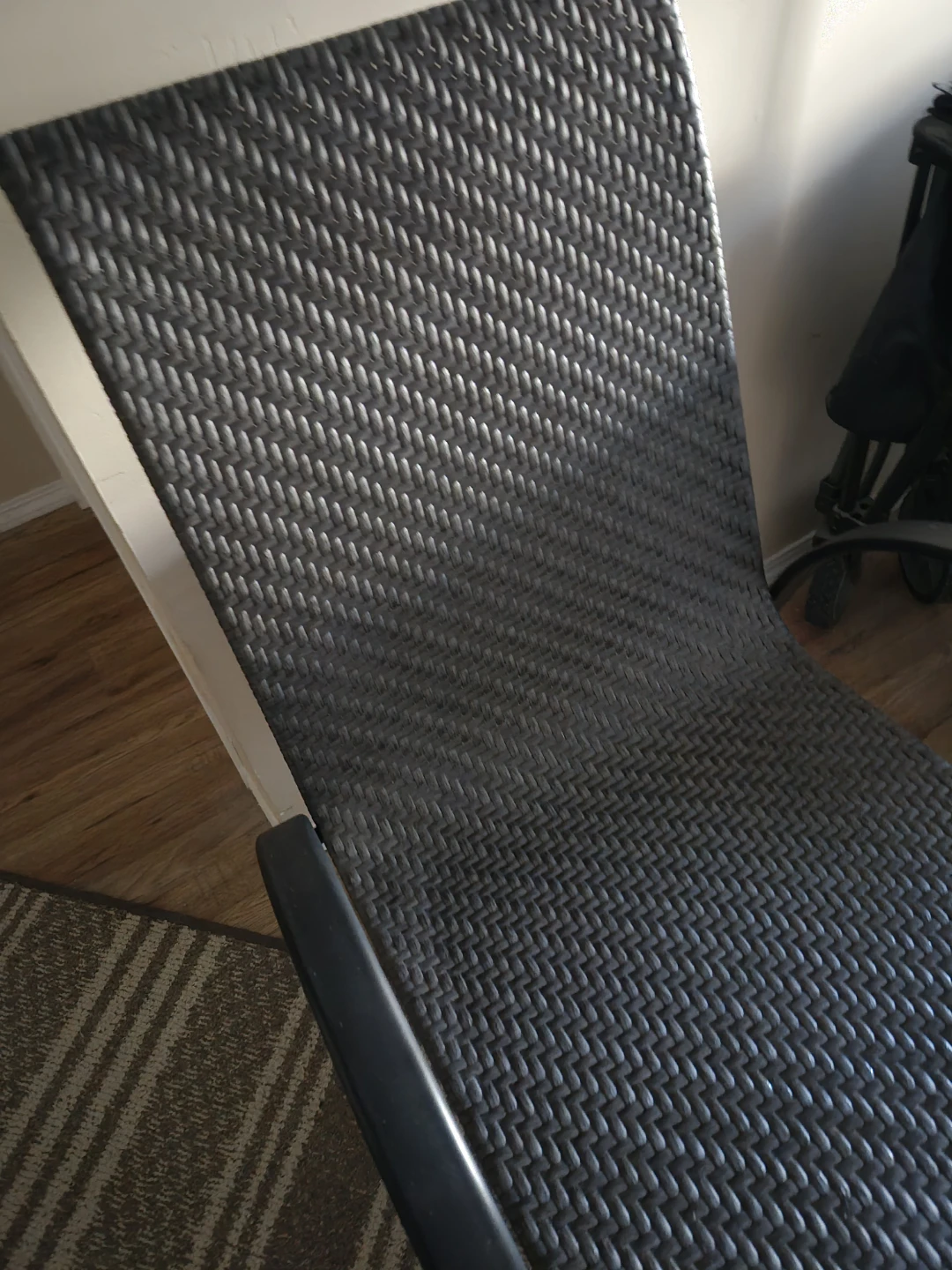 Grey Woven Outdoor Chair - photo 2