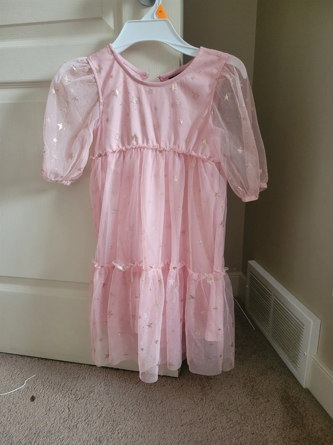 Pink Tulle Star Dress