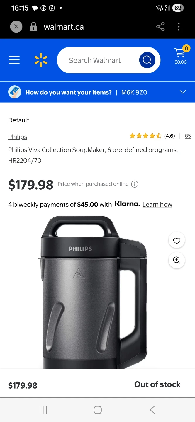 Philips Viva Collection SoupMaker HR2204/70