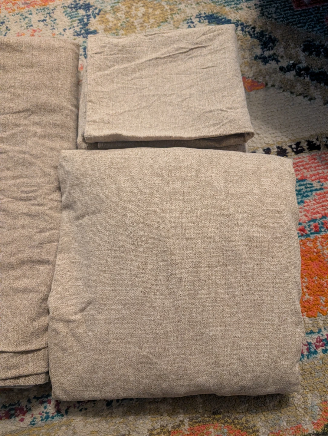 Queen Bed Sheet Set - Beige - photo 2