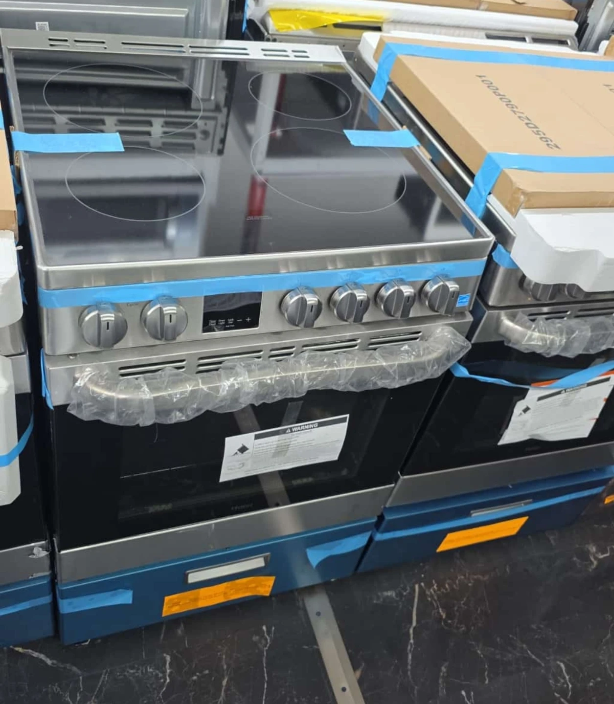 New Haier 24in Stainless steel electric stove