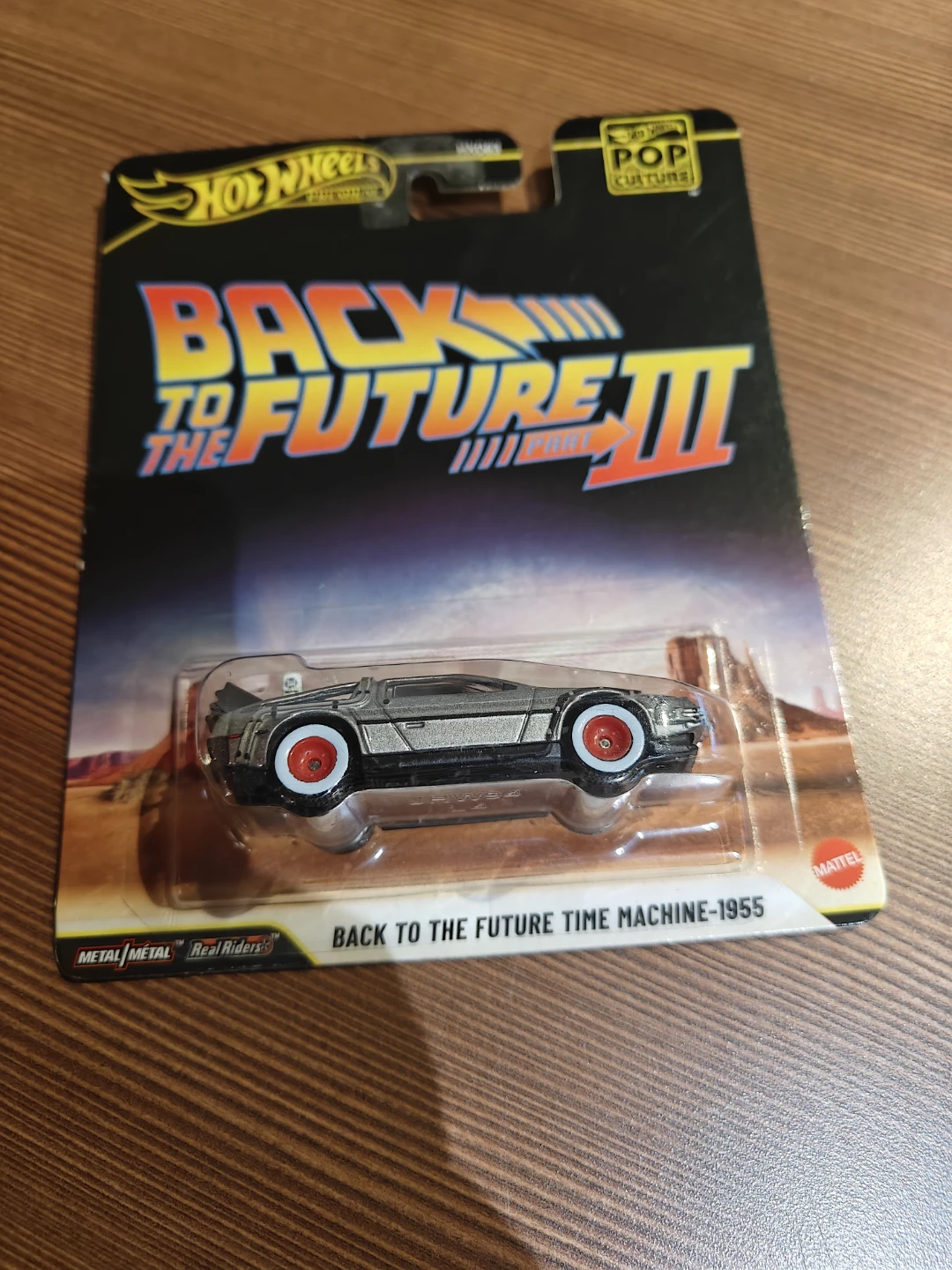 Hot wheels premium back to the future time machine