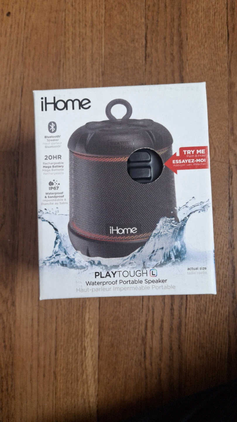 iHome PlayTough Waterproof Portable Speaker