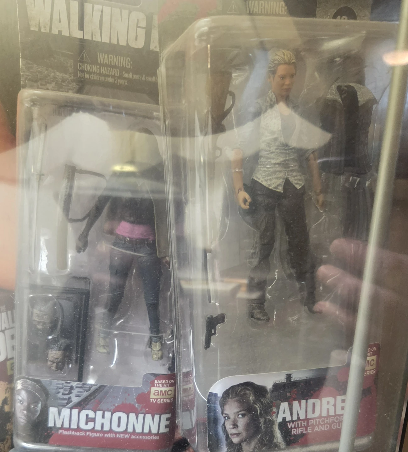 The Walking Dead Michonne and Andrea Action Figures