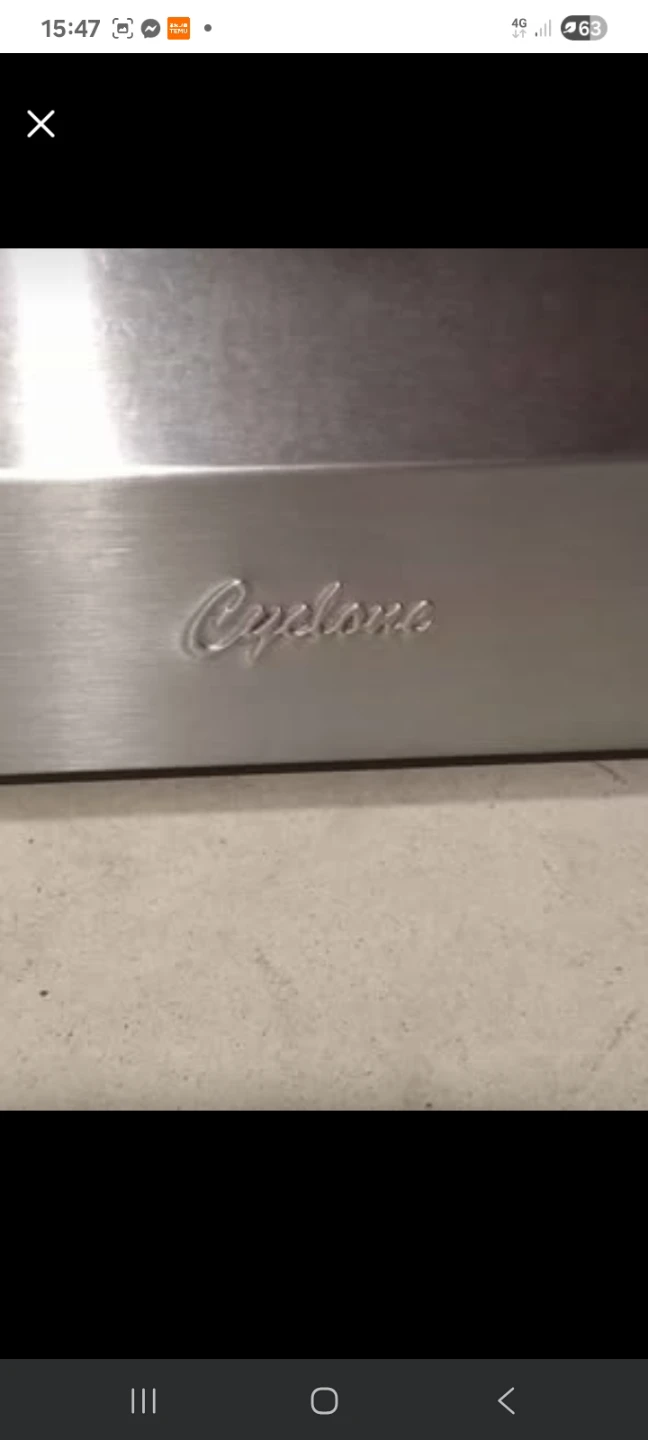 Cyclone Range Hood Stainless Steel - photo 3