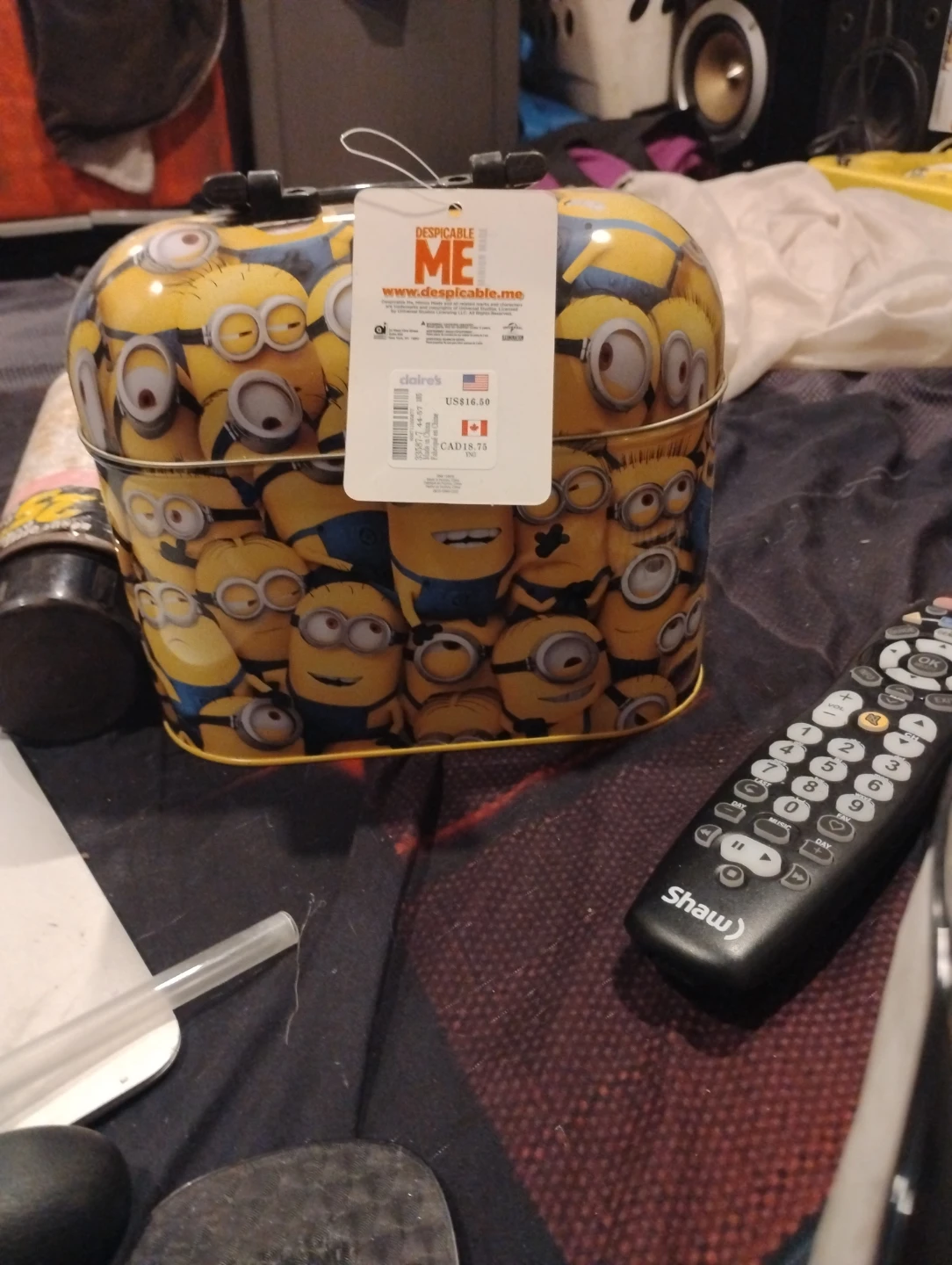 Despicable Me Minions Tin Lunch Box