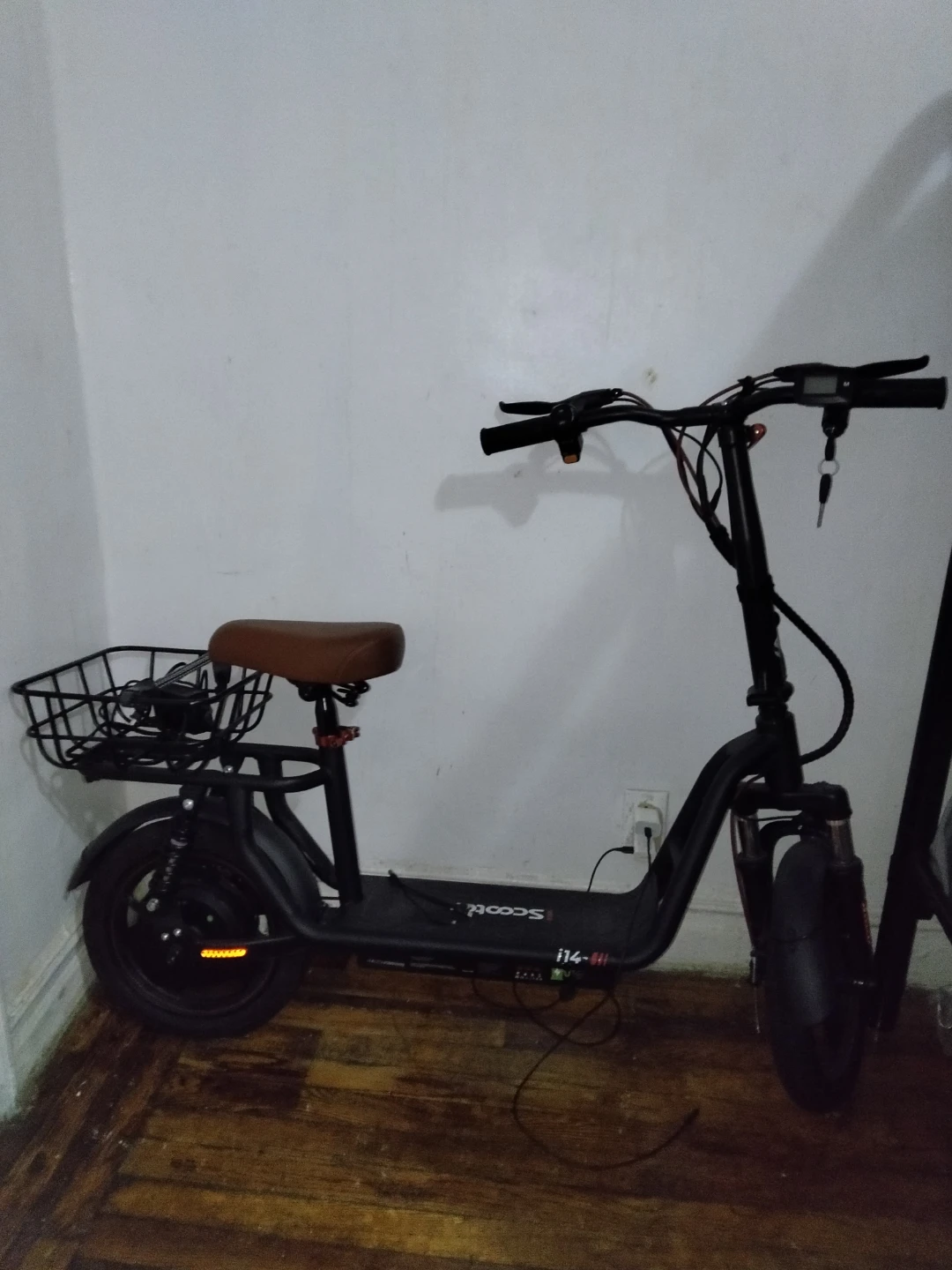 Scooti i14-H Electric Scooter with Basket