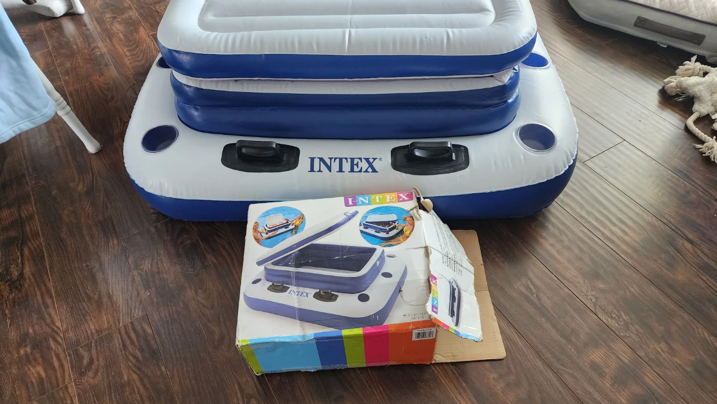 Intex Mega Chill II Cooler Inflatable Float - photo 2