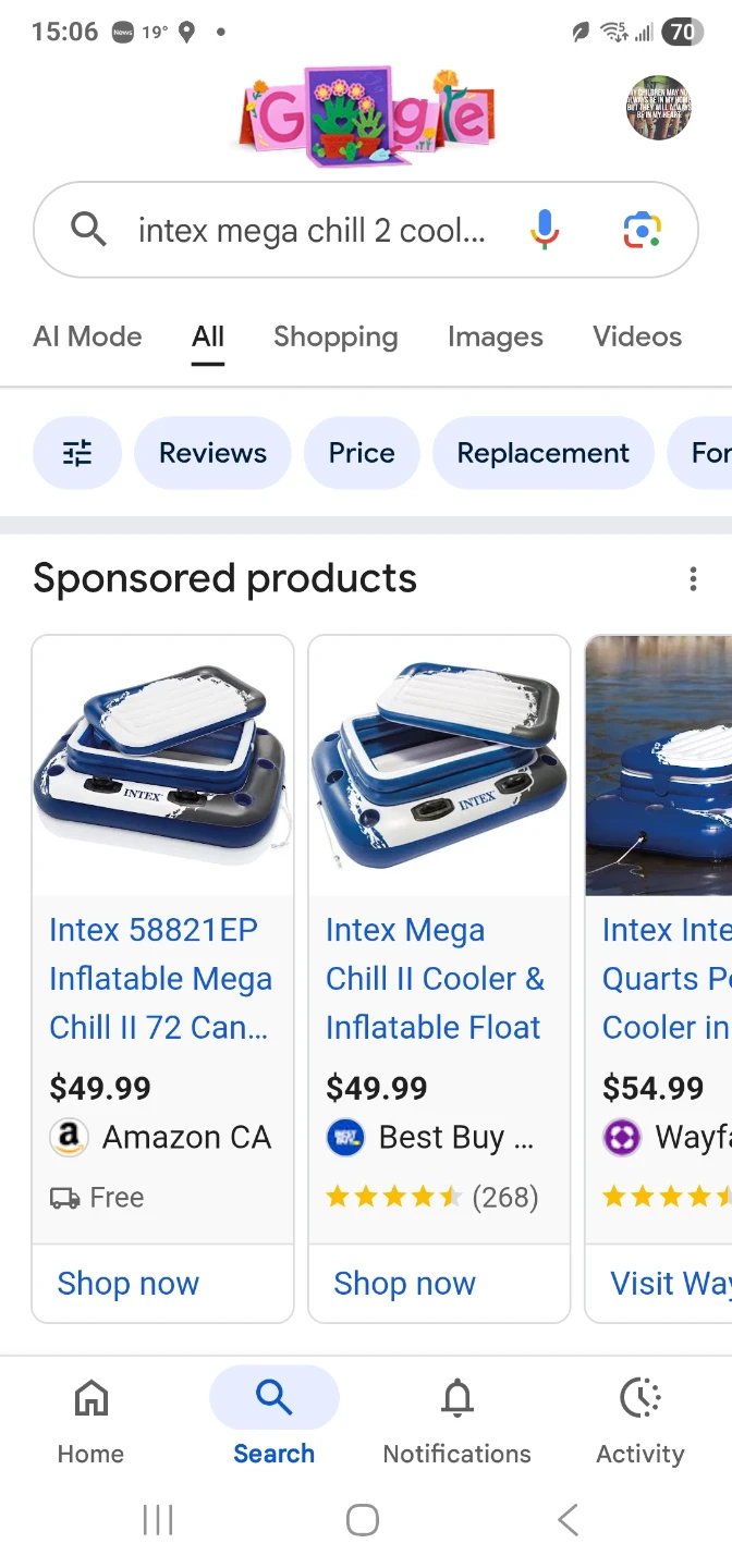 Intex Mega Chill II Cooler Inflatable Float - photo 3