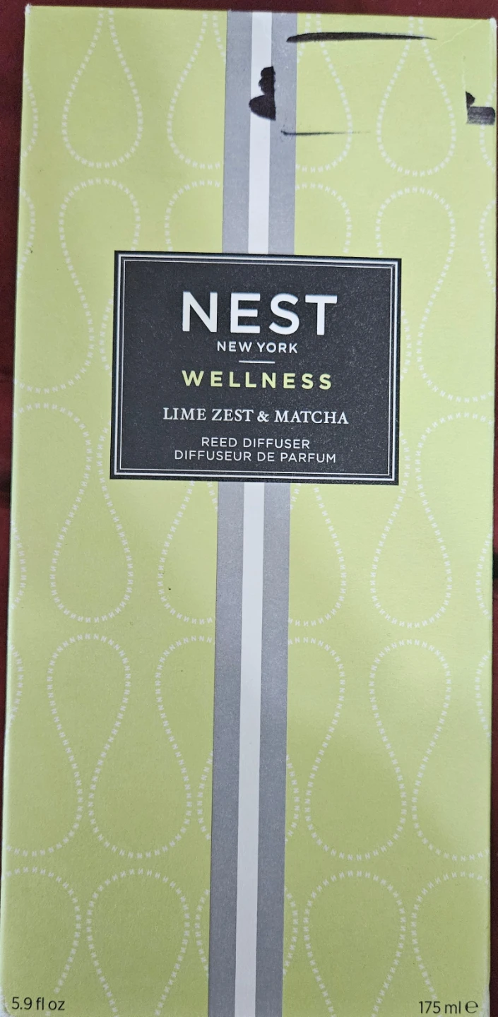 NEST New York Wellness Reed Diffuser - Lime Zest & Matcha - photo 2