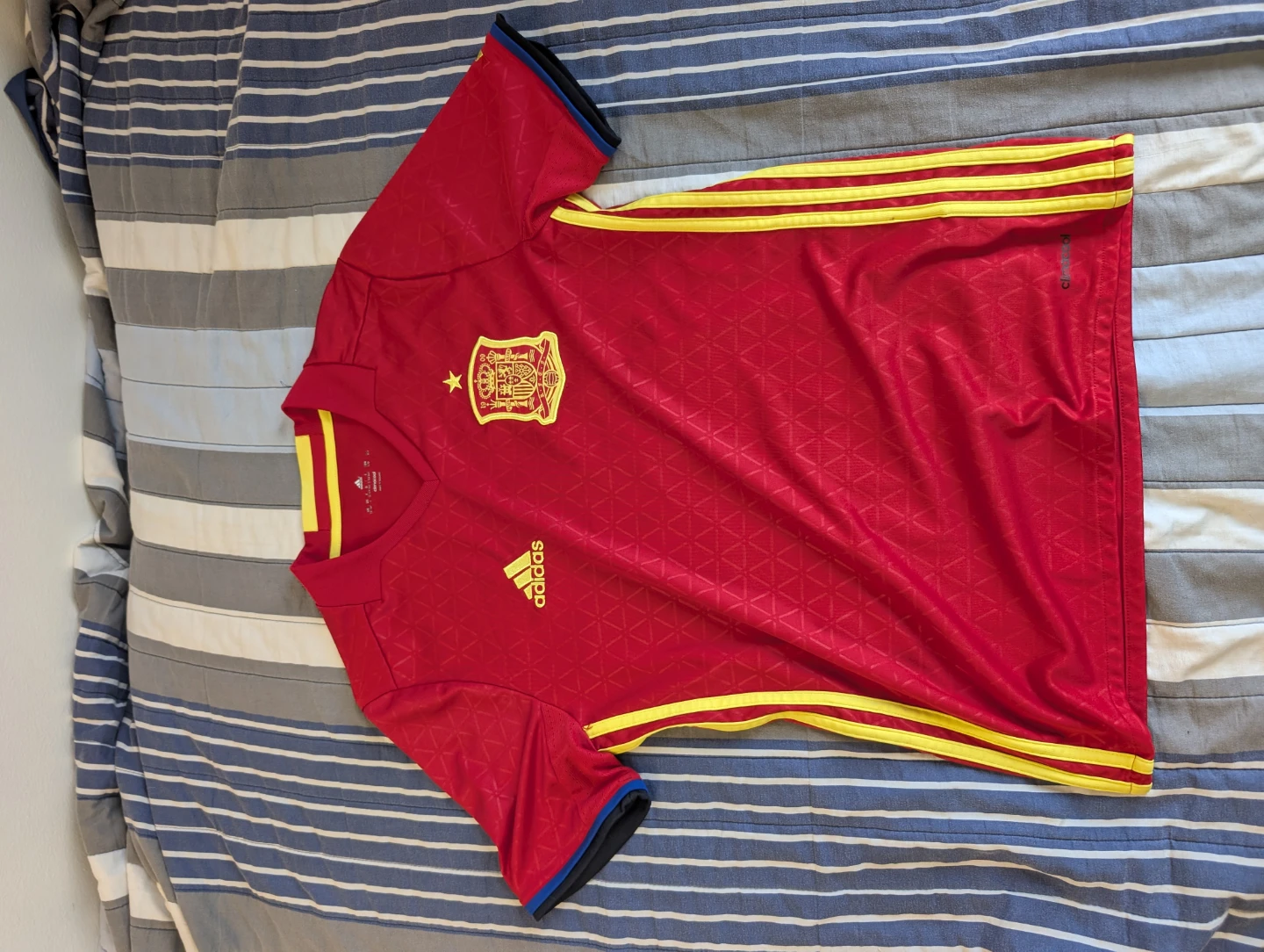 S Adidas Spain National Team Football Jersey 2016