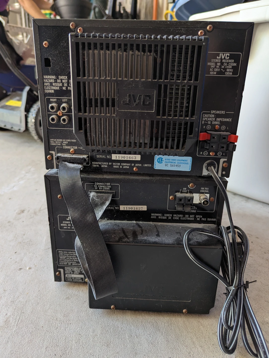 JVC Compact Component System MH-C55 - photo 2
