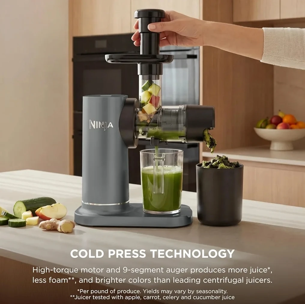 Ninja Neverclog Cold Press Juicer - photo 3
