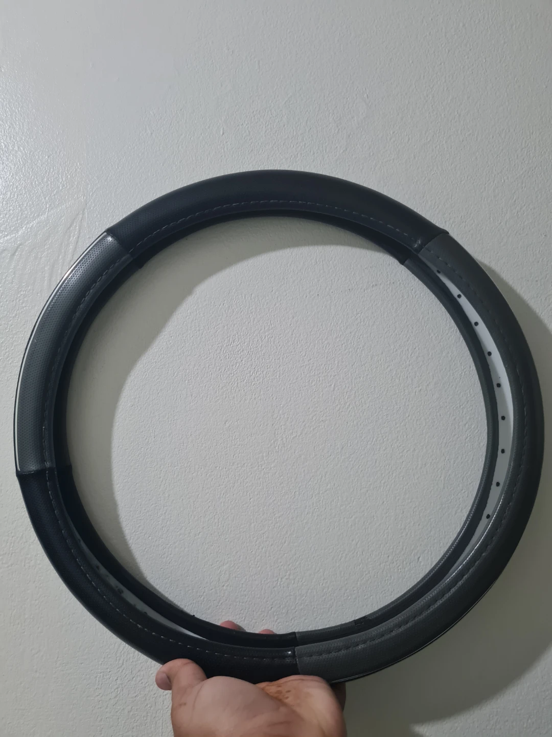 Black Steering Wheel Cover